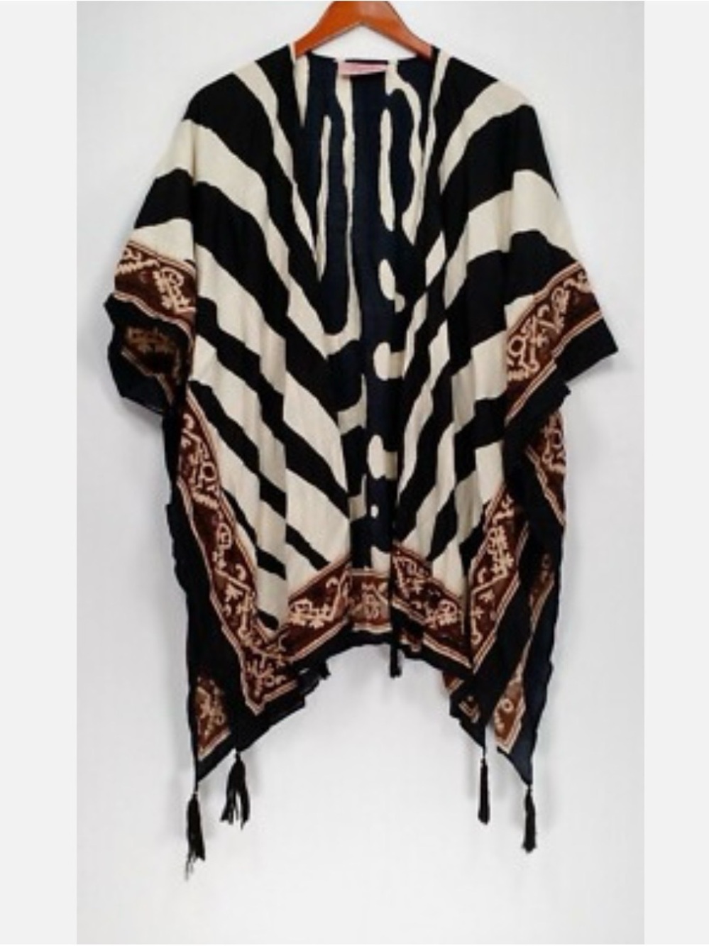 Theodora & Callum Open Front Ruana Kimono - Picture 8 of 8